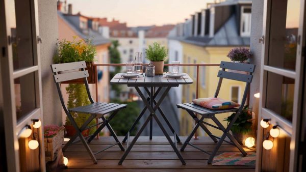 Das Lidl-Bistroset für 55 Euro: Der Platzwunder für kleine Balkone und Gärten
