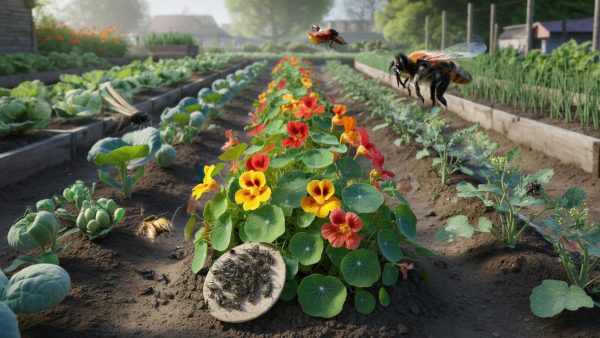 Dieser unauffällige Blume rettet Ihr Gemüsebeet bereits ab März