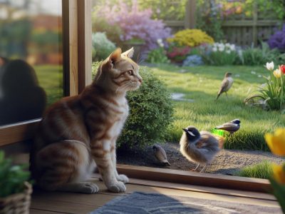 Frühling wird zur Todesfalle: Warum Ihre Katze jetzt lieber drinnen bleiben sollte